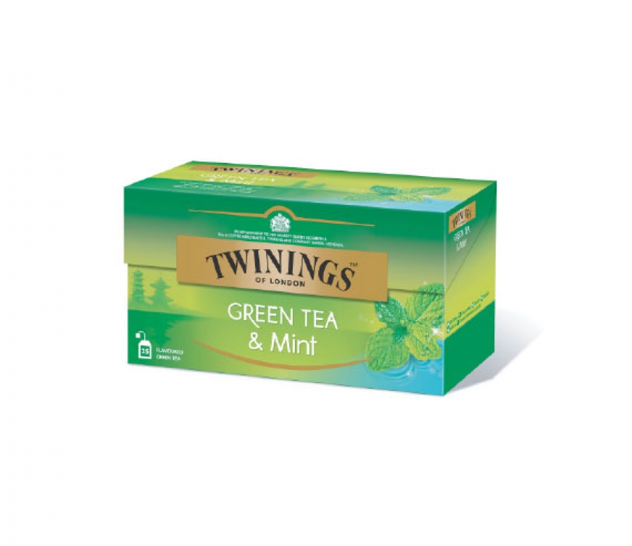 TWININGS ЗЕЛЕН ЧАЙ с МЕНТА